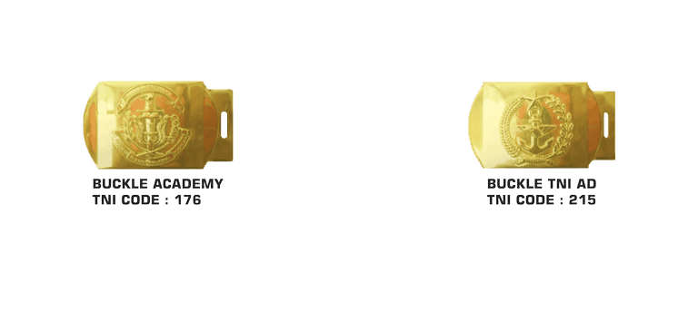 AMBLEM BESI METAL TNI POLISI